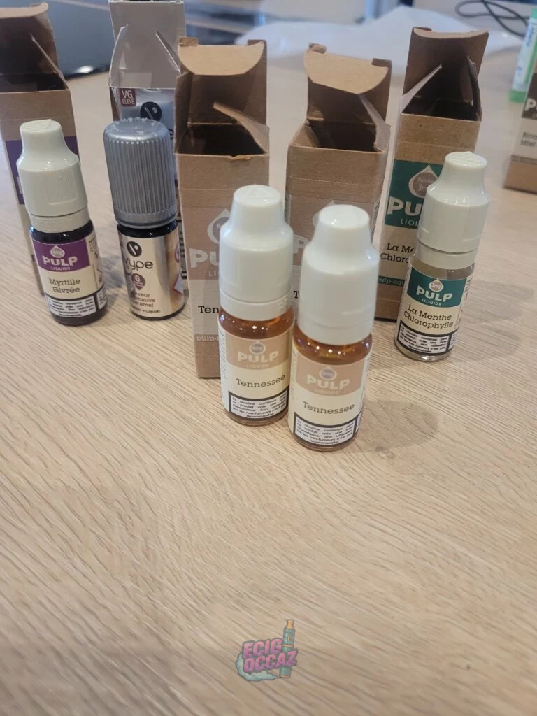 Bouteilles e liquides cigarette électronique