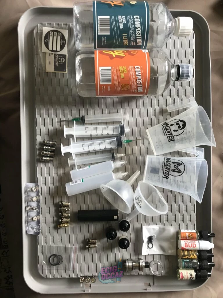 Cigarette électronique divers (Kit DIY, CE First LPV, Resistances, Clearomiseur Melo 4, …)