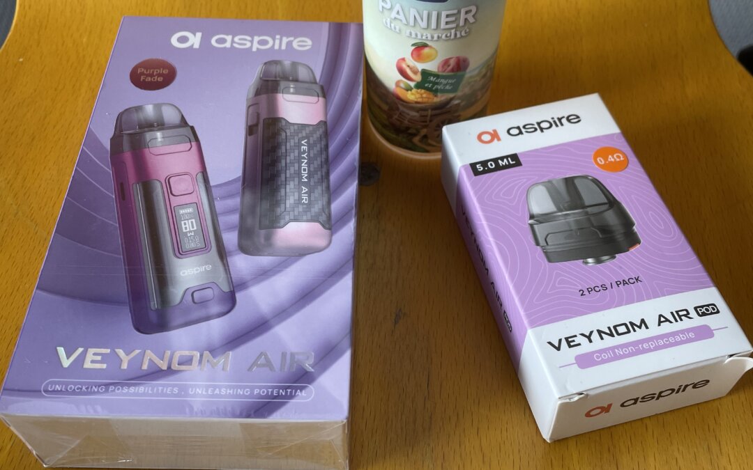 Cigarette électronique aspire veynom air