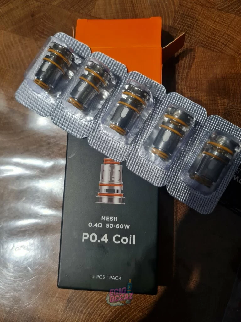 Geek Vape e100 avec 5 résistances neuves
