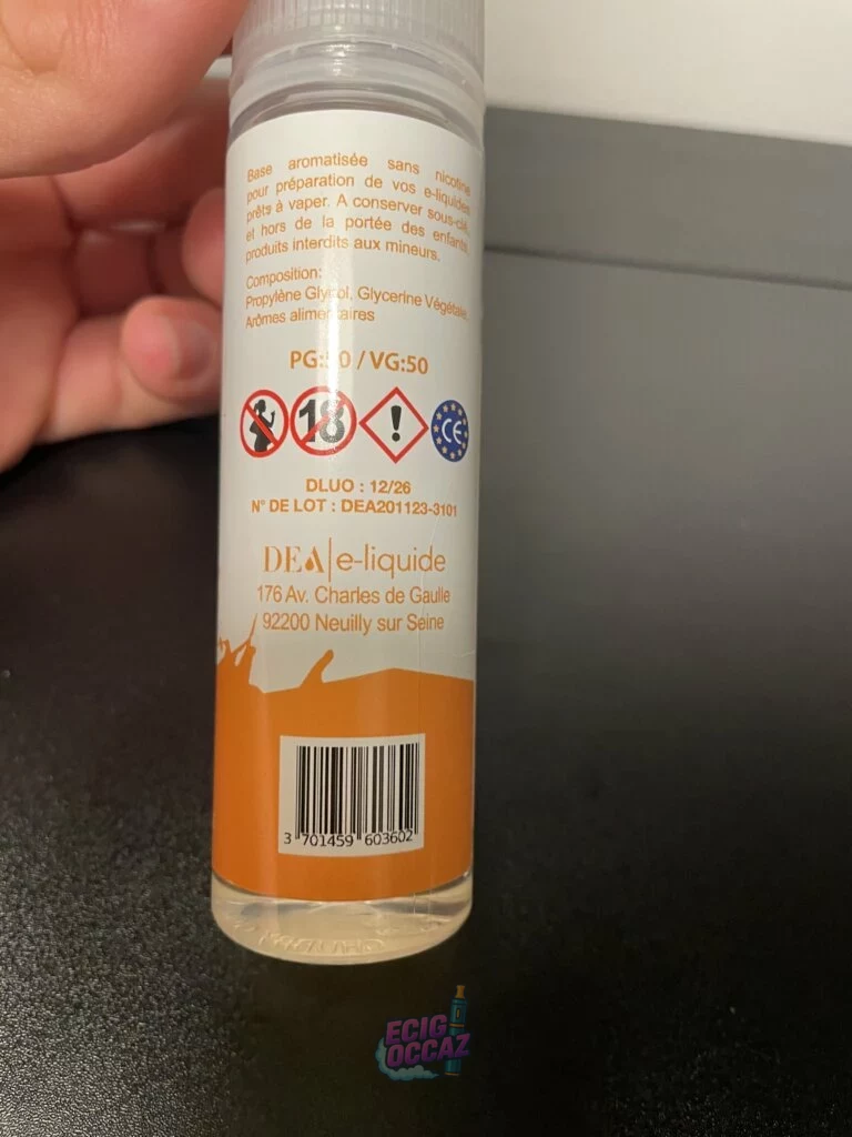 Cigarette électronique Vaptio Cosmo A2+goût mangue glacer 100Ml