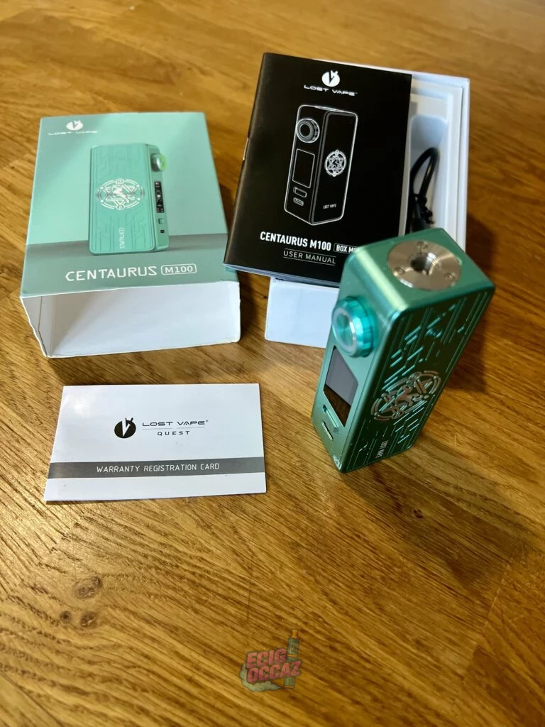 Box Lost Vape centaurus M100