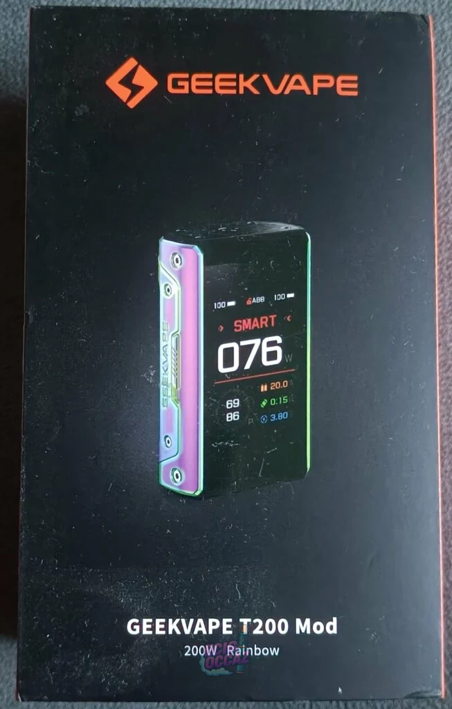 Geekvape T200 mod Kit AEGIS et 4 e-liquid