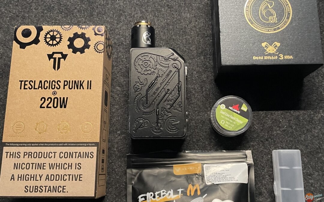 Teslacigs Punk II 220W + Dead rabbit 3RDA