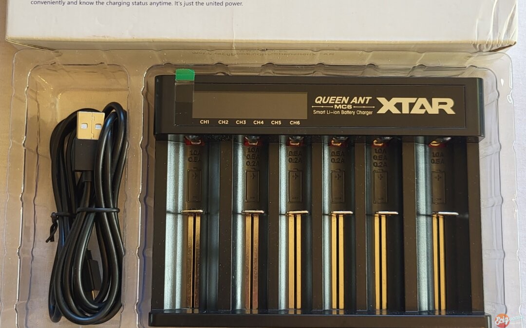 Chargeur d’accus MC6 XTAR