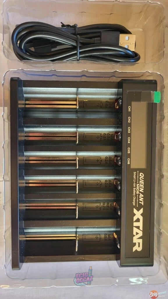 Chargeur d&rsquo;accus MC6 XTAR