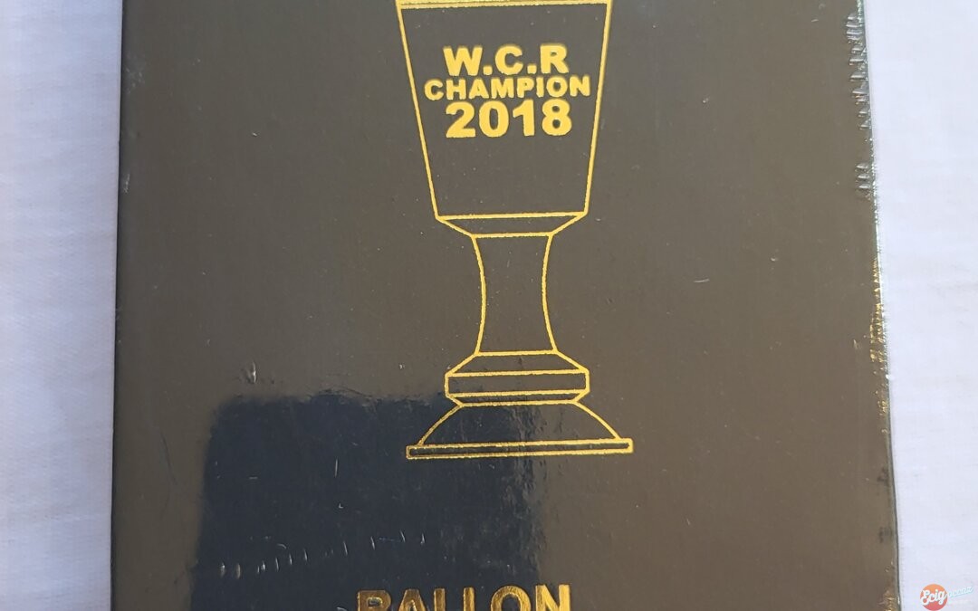 RDA Ballon W.C.R Champion 2018 Fumytech Édition Spéciale sous blister
