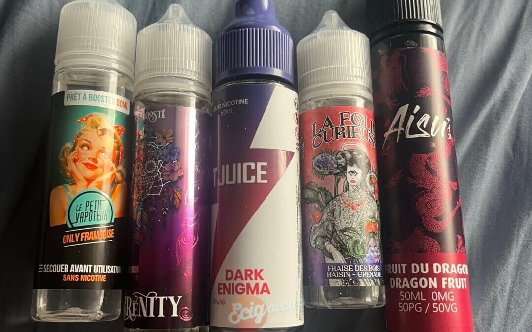 Vend lot de liquide 50ML