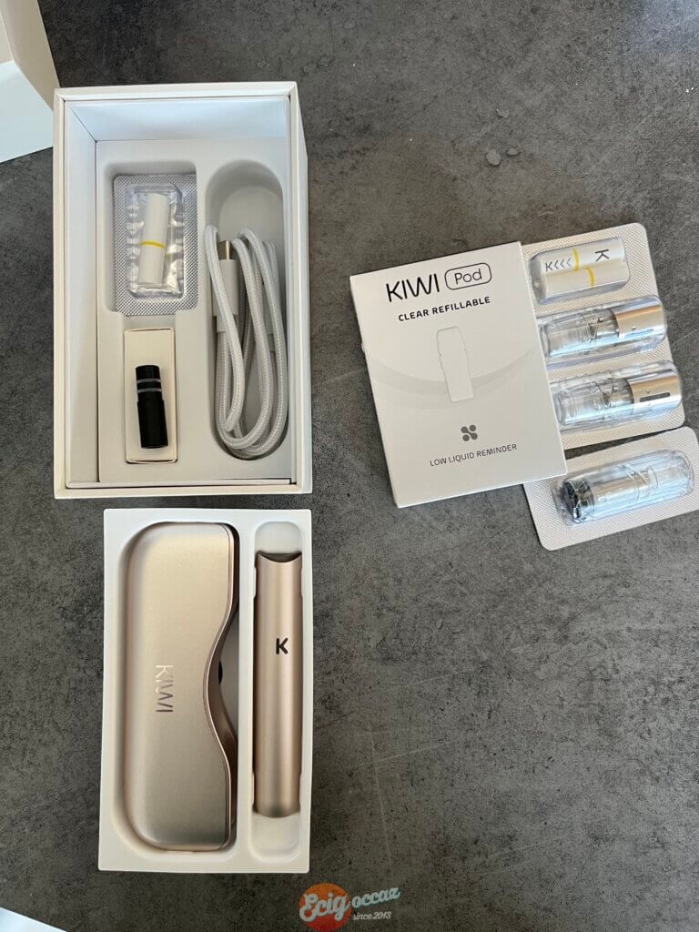 KIWI 2 pack avec cartouches rechargeables et filtres neufs