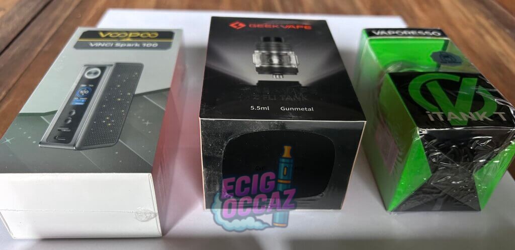 Lot Box et Clearomiseurs Neufs !