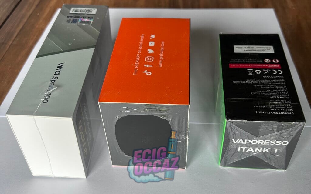 Lot Box et Clearomiseurs Neufs !