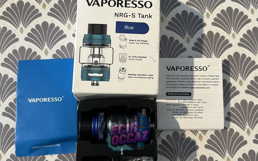 Clearomiseur/Atomiseur Vaporesso NRG S