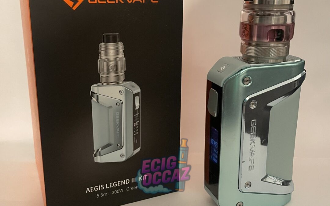 Vape GEEK VAPE Aegis Legend 3 + Kit complet – Sous garantie