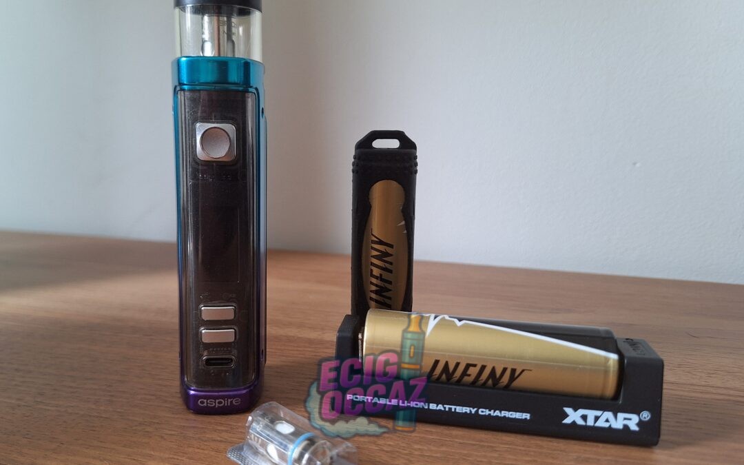 Cigarette aspire + 2 batteries