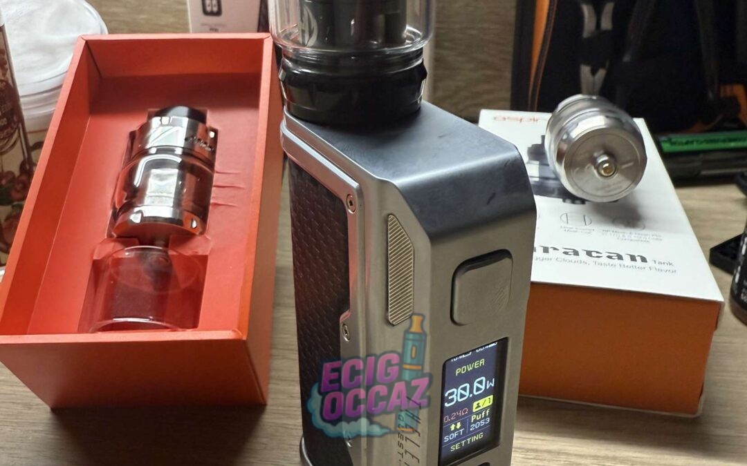 Cigarette électronique avec plein accessoires