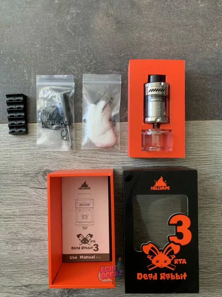 Atomiseur DeadRabbit V3 + kit RTA