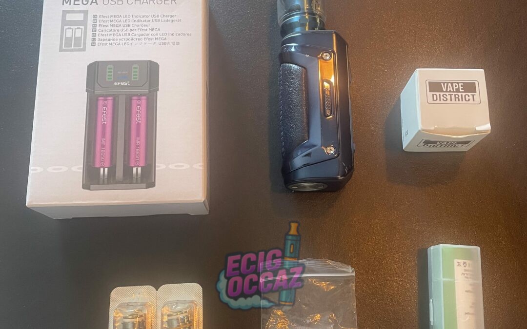 Geekvape aegis solo 3 avec tête Zeus