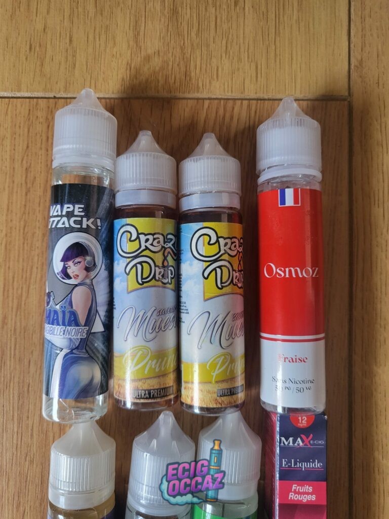 7 liquides 50 ml
