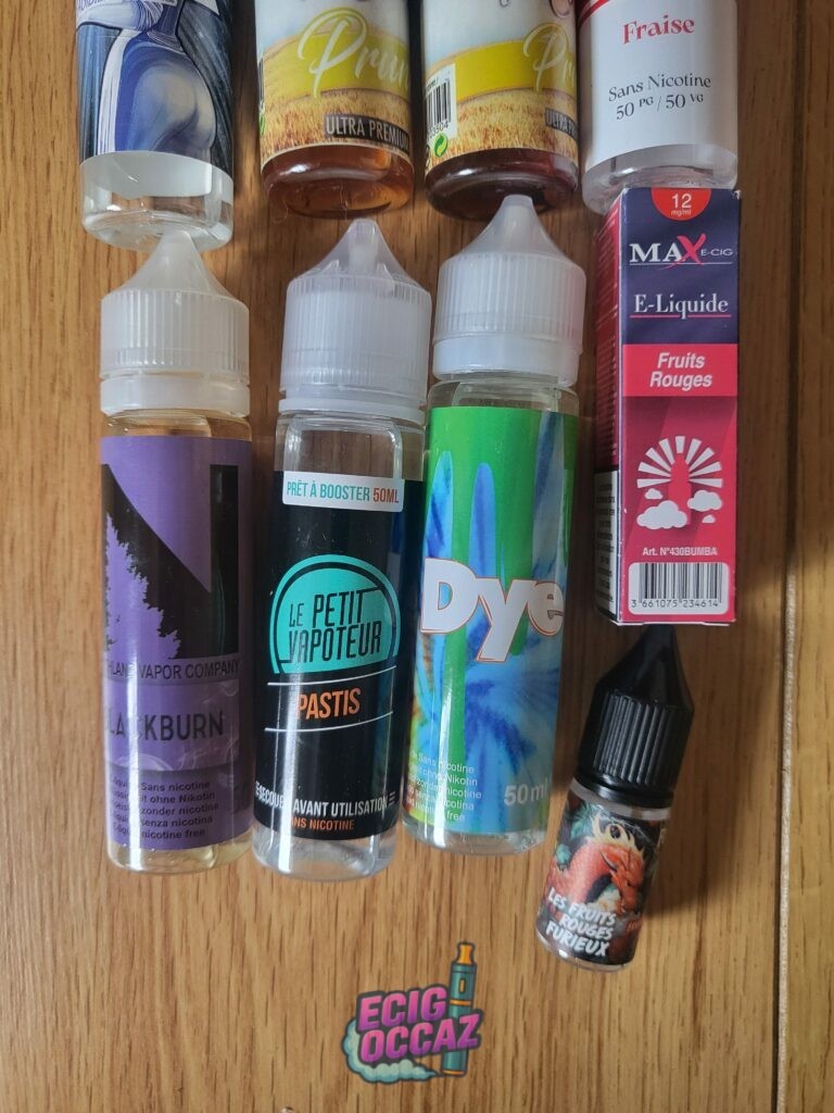 7 liquides 50 ml