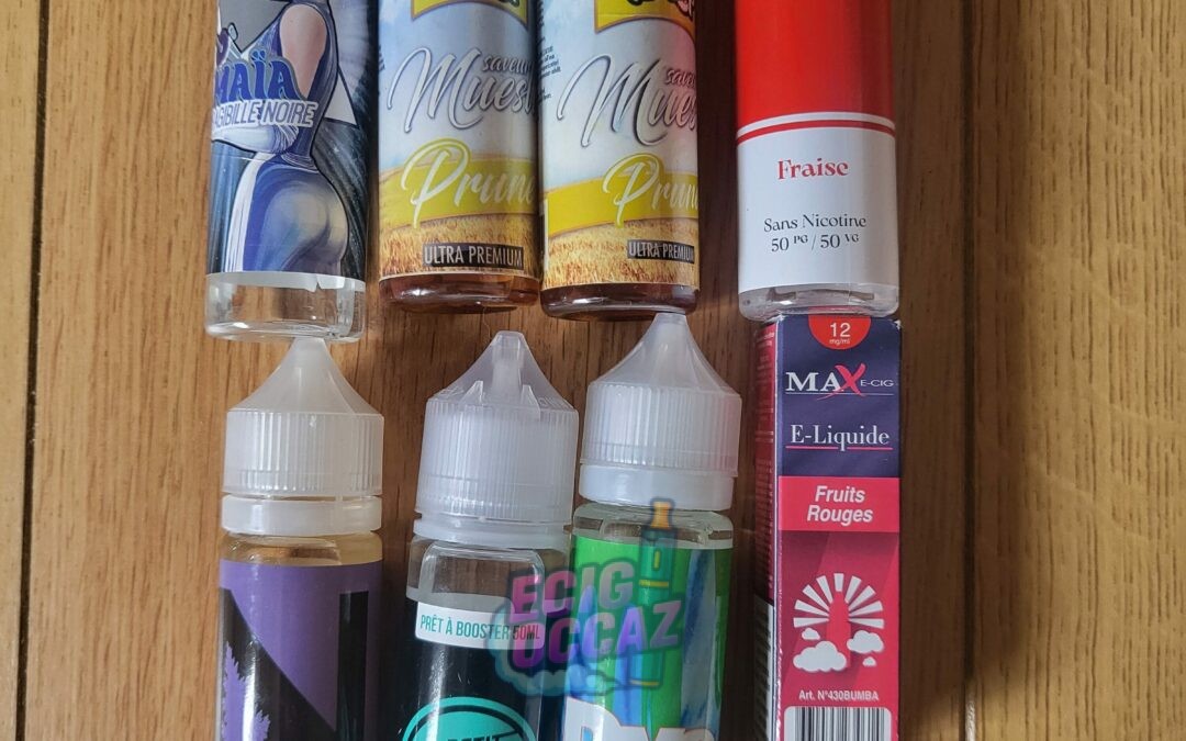 7 liquides 50 ml