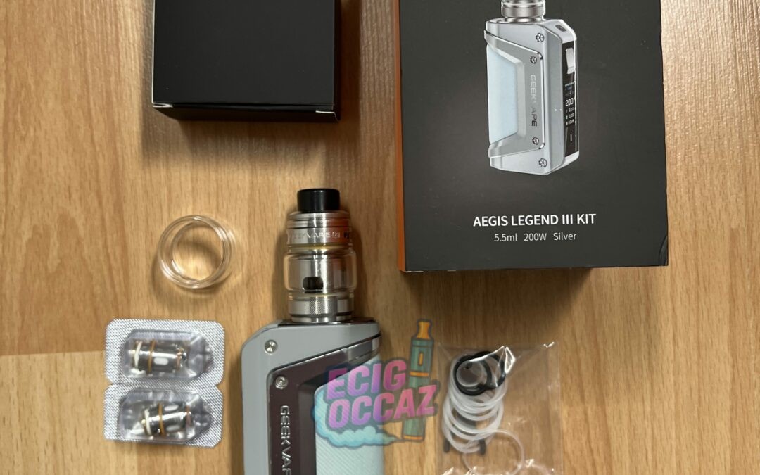 Kit Geekvape Aegis Legend 3 Argent