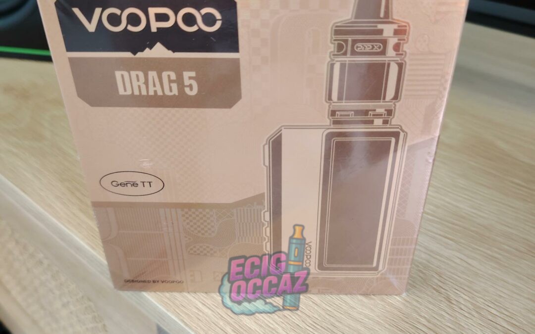 VOOPOO Drag 5 neuve sous blister – metal