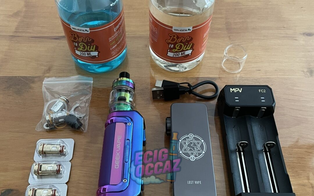 Kit Complet : Geekvape M100 + Box Centaurus + Accessoires + Goûts