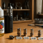 Choisir la résistance idéale pour un e-liquide au ratio 50/50 PG/VG