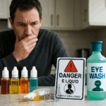 les risques de l’ingestion de e-liquide : ce qu’il faut savoir