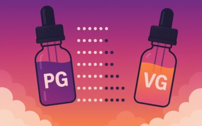 Comprendre la signification de PG et VG dans les e-liquides