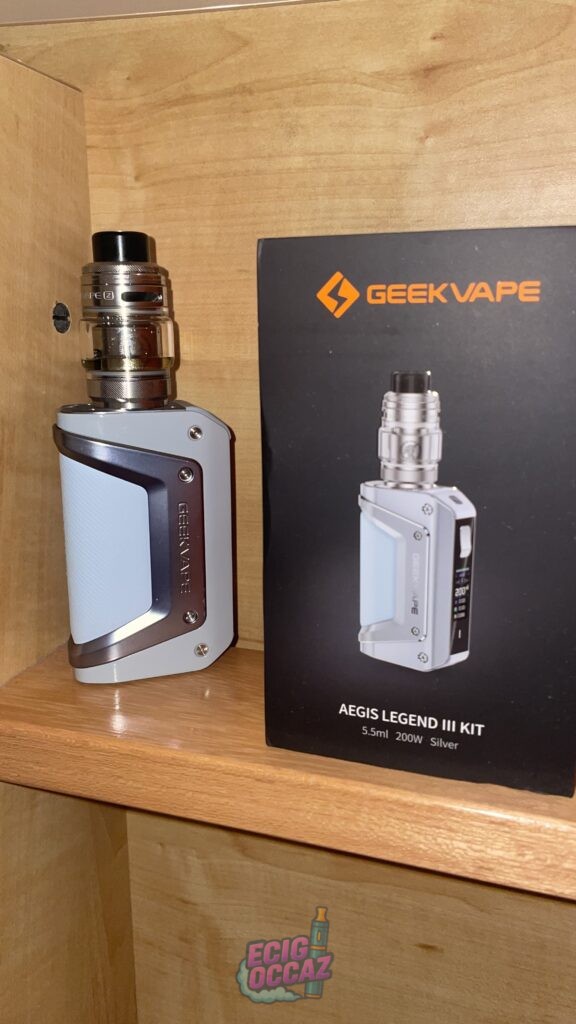 Kit Aegis Legend 3 Geekvape + 2 e-liquides (10 et 50ml)
