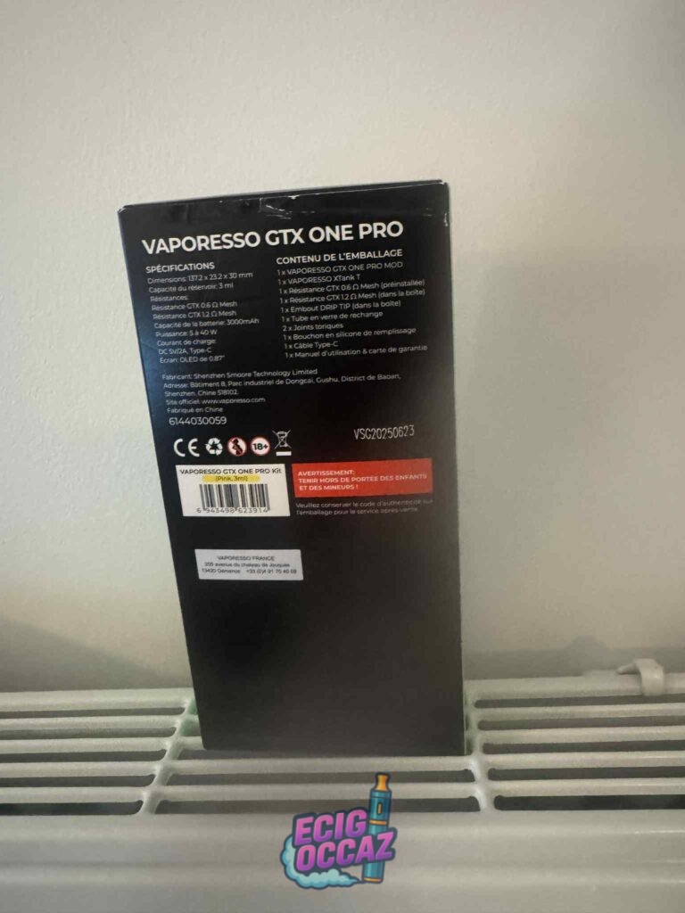 Kit GTX One Pro Vaporesso