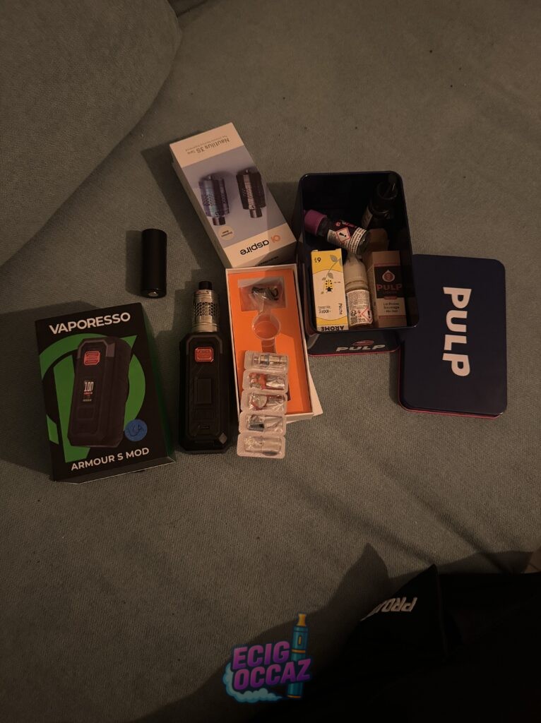 Armour S Vaporesso Black