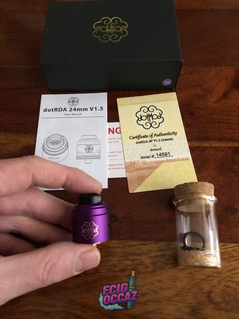 DOTMOD DOTRDA 24MM V1,5 VIOLET NEUF