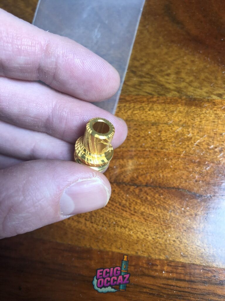 Drip tip pour billet box jmk 24k gold  En plaqué or 24 carats