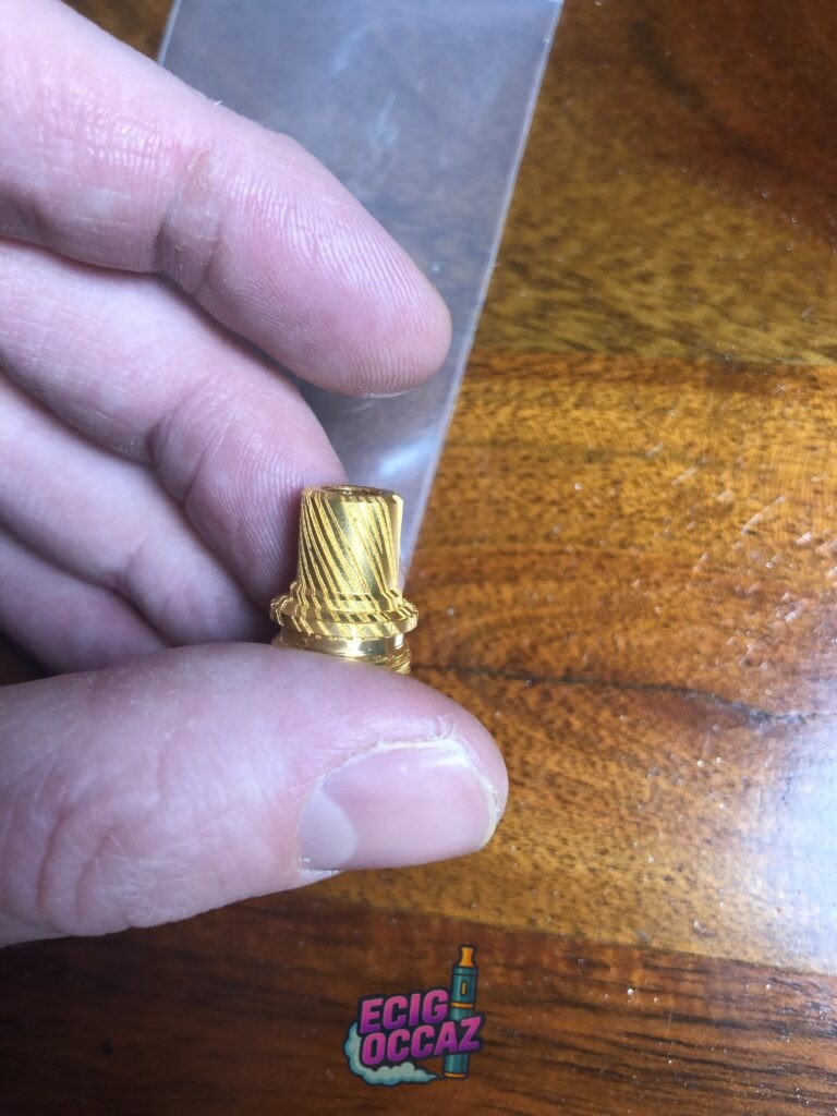 Drip tip pour billet box jmk 24k gold  En plaqué or 24 carats