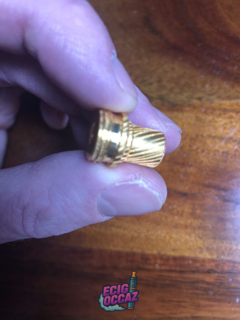 Drip tip pour billet box jmk 24k gold  En plaqué or 24 carats
