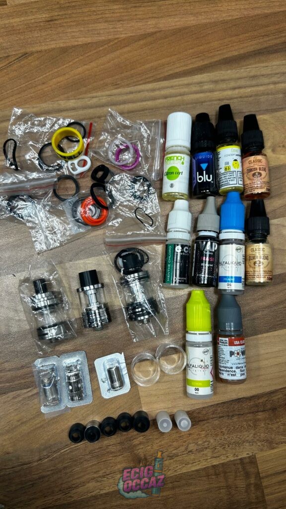Kit/lot/ensemble cigarette électronique/recharges