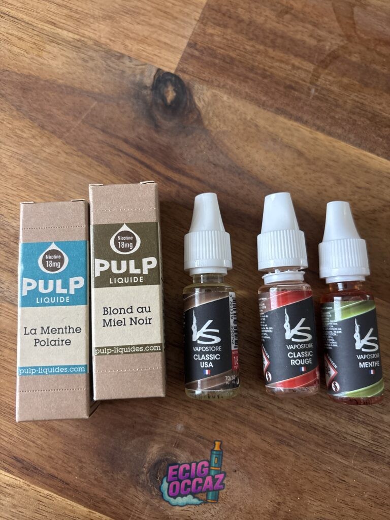 elfbar nachfüll pod läuft aus Annonce Vapostore classic et Pulp liquide blond au miel et menthe polaire (  occasion )