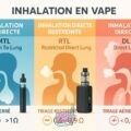 découvrez les différences entre l'inhalation directe (dl) et indirecte (mtl) pour mieux choisir votre expérience de vapotage adaptée à vos préférences.