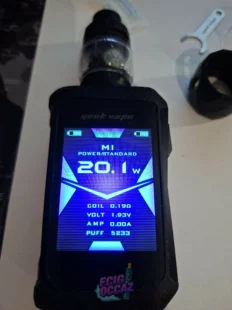 Annonce vape d’occasion : Geekvape Aegis X Zeus Kit 200W Vape Mod + boite resistances + liquides
