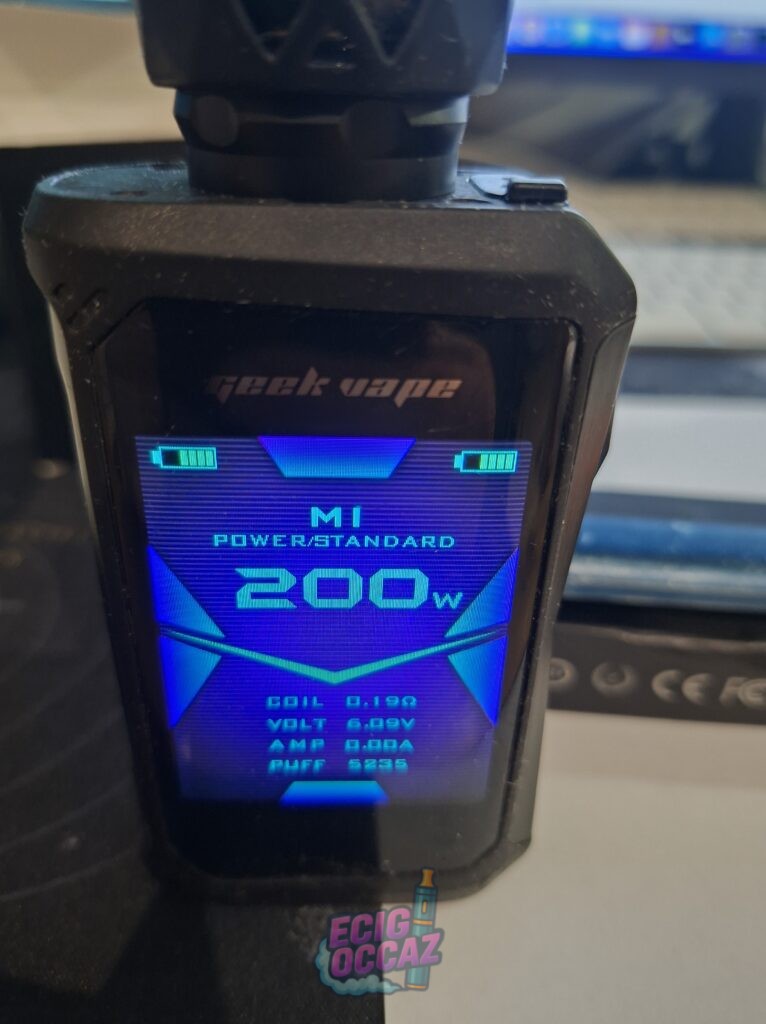 Geekvape Aegis X Zeus Kit 200W Vape Mod + boite resistances + liquides