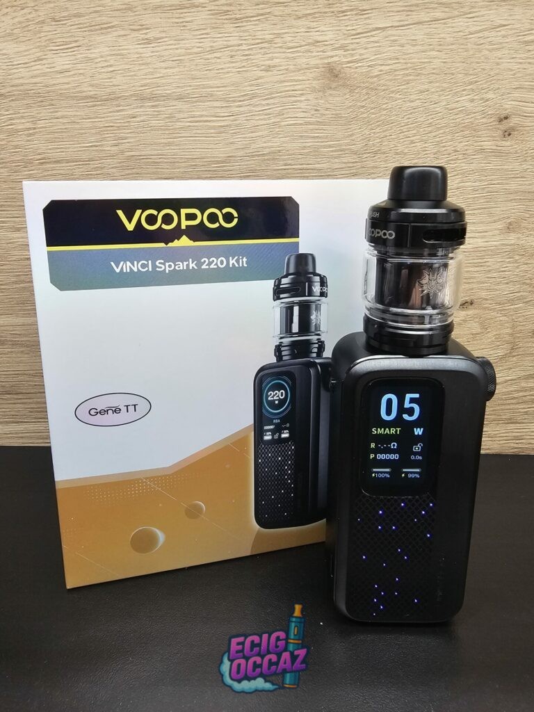 KIT VINCI Spark 220 – avec accus/résistances/liquides