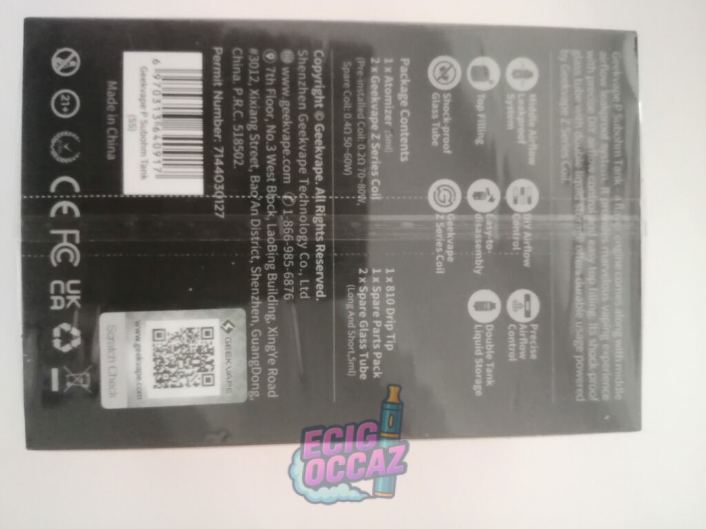 Clearomiseur TFV-MINI V2 Smok