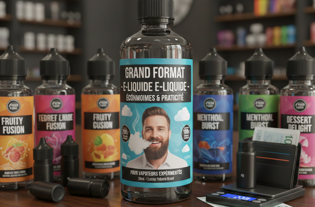 format grande capacité eliquide