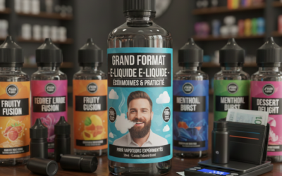 Les grands formats d&rsquo;e-liquide : économies et praticité pour les vapoteurs expérimentés