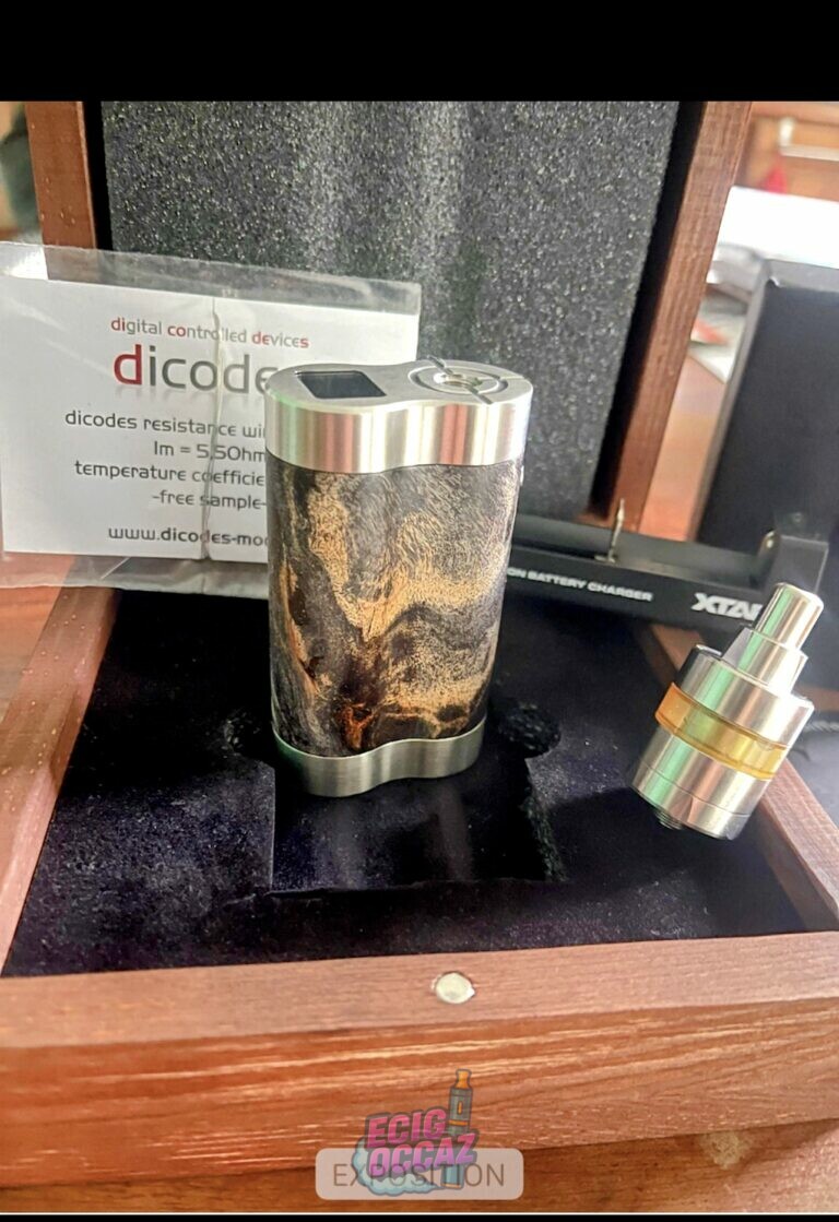 Annonce vape d’occasion : Dani Box V3 Stabwoo Dicodes + Kayfun lite