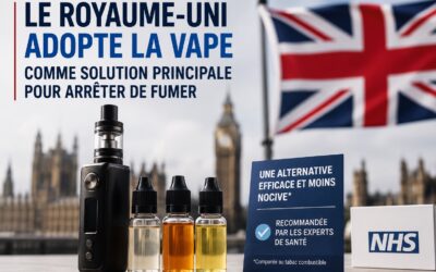 Le Royaume-Uni adopte la vape comme solution principale pour arrêter de fumer