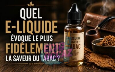 Quel e-liquide évoque le plus fidèlement la saveur du tabac ?