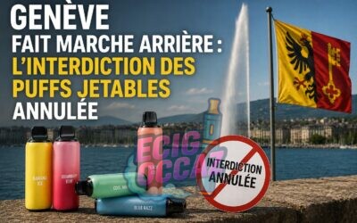 Genève fait marche arrière : l’interdiction des puffs jetables annulée